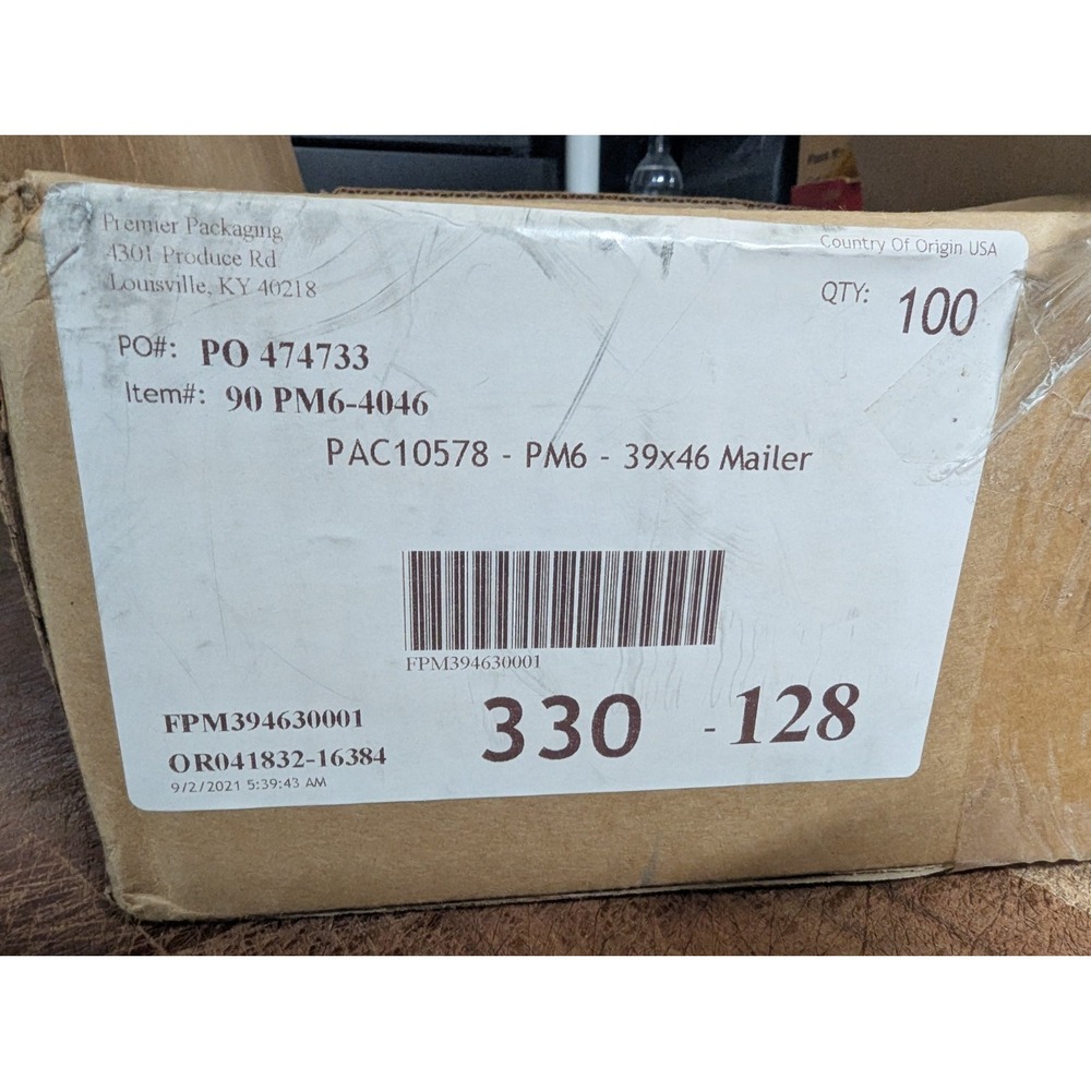 Poly Mailers Plastic Envelopes Shipping Bags White 39X46 - 100pcs